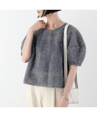 NUS/ヌース NUS NUS ブラウス 35526 UZUMAKIチュールランタンスリーブ/508402047