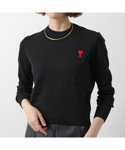 【AMI PARIS】★送料・関税込★ハートロゴポロニット AMI】☆送料・関税込☆ハートロゴポロ☆男女兼用 (AMI PARIS