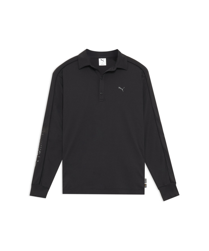 メンズ ゴルフ PUMA x OUTDOOR PRODUCTS 長袖 ポロシャツ