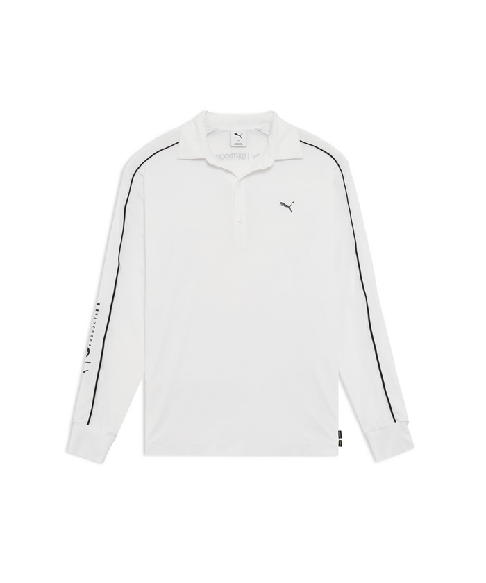 メンズ ゴルフ PUMA x OUTDOOR PRODUCTS 長袖 ポロシャツ