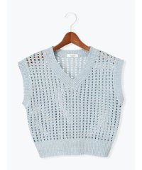 Te chichi TERRASSE/テチチ テラス Te chichi TERRASSE スパンコールメッシュVネックベスト/508402125