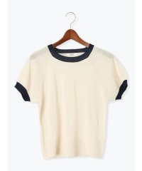 Te chichi TERRASSE/テチチ テラス Te chichi TERRASSE 配色ラグランスリーブニット/508402126