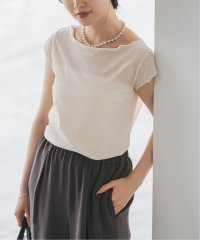 NOBLE/《追加》シアーベロアキャップスリーブTee/508402308