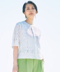 JIYU-KU（SMALL SIZE）/【カタログ掲載・洗える】フラワータイルレース ブラウス/508402327