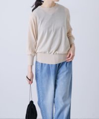 KAGURE/コットンエアリー7分袖プルオーバー/508402359