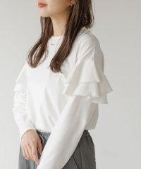 URBAN RESEARCH Sonny Label/『WEB限定』ショルダーフリルプルオーバー/508402365