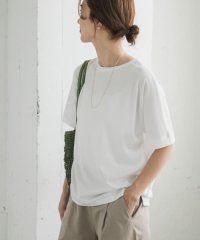 URBAN RESEARCH DOORS/『UVカット/接触冷感 /マシンウォッシャブル』シルキーコットンロールスリーブプルオーバー/508402451