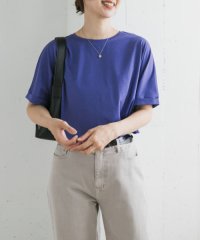 URBAN RESEARCH DOORS/『UVカット/接触冷感 /マシンウォッシャブル』シルキーコットンロールスリーブプルオーバー/508402451