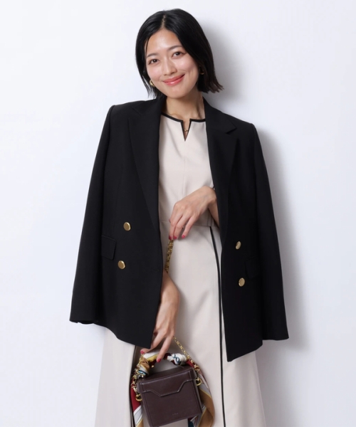 新品タグ付きJUSGLITTY(ジャスグリッティー ) ノーカラーAラインコート ayumi様専用 JUSGLITTY ノーカラーAラインコート 新品タグ付き
