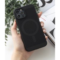 emonique/エモニーク emonique マグセーフ magsafe搭載 放熱冷却メッシュ iPhoneケース カバー/508403400