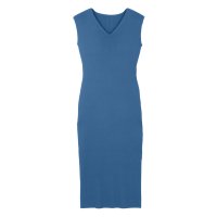 KOBE LETTUCE/コウベレタス KOBE LETTUCE ［ 岡部あゆみさんコラボ ］リブニットノースリーブワンピース【Vネックタイト】[選べるネックとタイプ] [E3004]/507020175