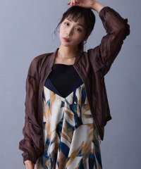 NICOLE white/シアーブルゾン/508090632