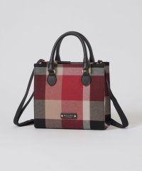 BLUE LABEL CRESTBRIDGE/クレストブリッジチェックキャンバススクエアミニトート/508344279