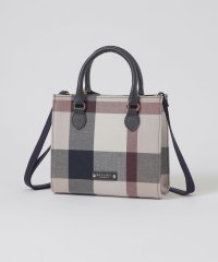 BLUE LABEL CRESTBRIDGE/クレストブリッジチェックキャンバススクエアミニトート/508344279