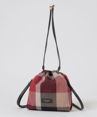 BLUE LABEL CRESTBRIDGE/クレストブリッジチェックキャンバス巾着ショルダー/508344281