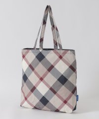 BLUE LABEL CRESTBRIDGE/パーシャルクレストブリッジチェックエコバッグ/508344288