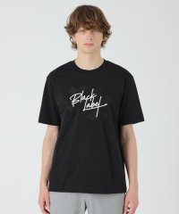 BLACK LABEL CRESTBRIDGE/テクスチャーロゴグラフィックTシャツ/508349032
