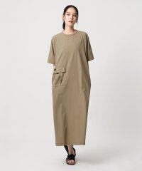 BEAUTY&YOUTH UNITED ARROWS/【別注】＜THOUSAND MILE＞ハーフスリーブワンピース UVカット/はっ水/508391446