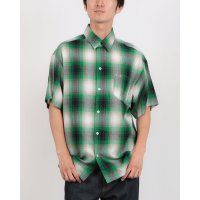 Cal Top/キャルトップ Cal Top CalTop OMBRE CHECK S/S SHIRTS キャルトップ オンブレ チェックシャツ ポケット付き/508397120