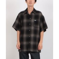Cal Top/キャルトップ Cal Top CalTop OMBRE CHECK S/S SHIRTS キャルトップ オンブレ チェックシャツ ポケット付き/508397120