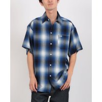 Cal Top/キャルトップ Cal Top CalTop OMBRE CHECK S/S SHIRTS キャルトップ オンブレ チェックシャツ ポケット付き/508397120