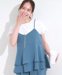 SHOO・LA・RUE　DRESKIP/シューラルー／ドレスキップ SHOO・LA・RUE/DRESKIP 【セットアップ可/ひんやり】女性らしさ溢れる ティアードキャミソール/508399238
