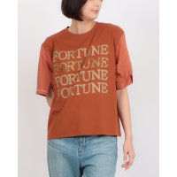 EGLANTINE/エグランティーヌ EGLANTINE ロゴスパンコール半袖カットソー/508399257