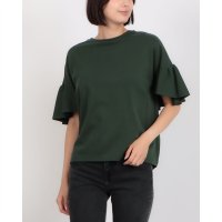 EGLANTINE/エグランティーヌ EGLANTINE バックフリル半袖カットソー/508399260