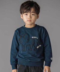 BeBe Petits Pois Vert/コード刺しゅうライオントレーナー(95~150cm)/508399670