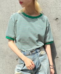 STAR&STRIPE/スターアンドストライプ STAR&STRIPE ボーダーリンガーTシャツ RINGER TEE SSMD－028/508403511