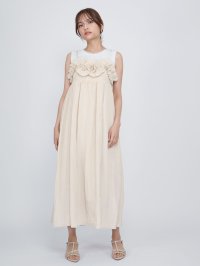 QUEENS COURT/クイーンズコート QUEENS COURT フリルキャミワンピース≪手洗い可能≫/508403728