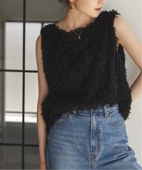 NOBLE/《追加》【洗える】フェザーヤーンタンクトッププルオーバー2/508404097
