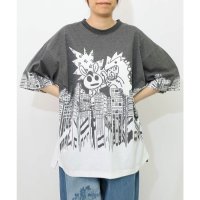 ScoLar/スカラー ScoLar うさクマヒーローごっこ柄Tシャツ/508404194