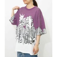 ScoLar/スカラー ScoLar うさクマヒーローごっこ柄Tシャツ/508404194