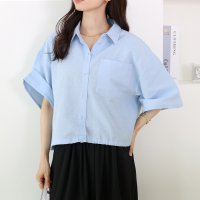 Aletta vita/アレッタ ヴィータ Aletta vita T/Cドロスト半袖シャツ/508404229