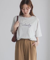 MAC HOUSE/マックハウス Mac－House メッセージ刺繍Tシャツ/508404232