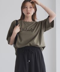 マックハウス Mac－House メッセージ刺繍Tシャツ