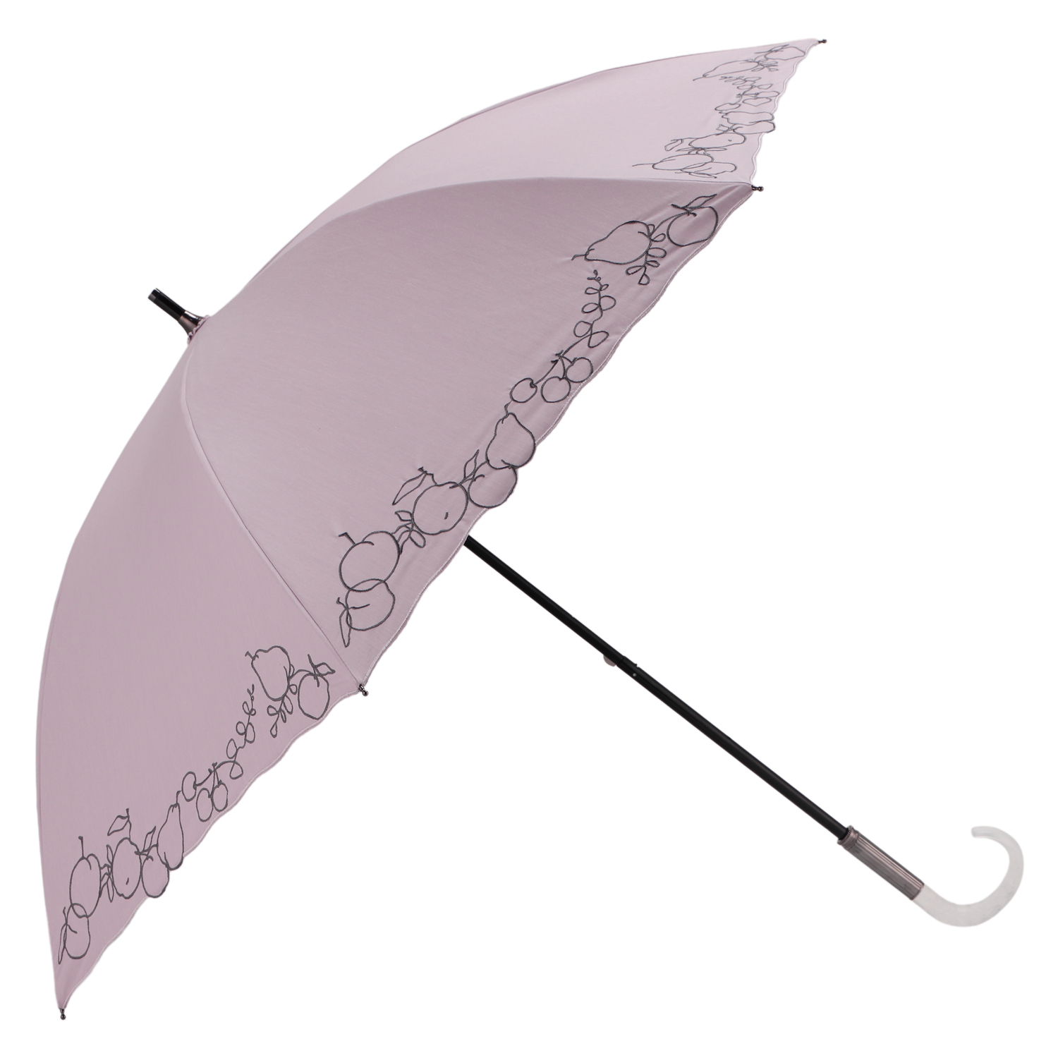ジルスチュアート　晴雨兼用　日傘　長傘　サマーシールド　フルーツ JILL STUART ジル スチュアート 日傘 長傘 晴雨兼用 軽量
