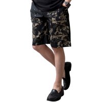  GENELESS/ジェネレス GENELESS カーゴパンツ メンズ ハーフパンツ ショートパンツ 総柄 ギアパンツ ドライ 短パン ハーパン ショーツ ベージュ 春夏 メンズフ/508404270