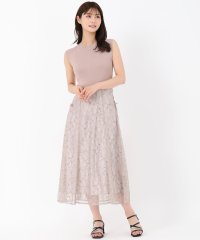 MISCH MASCH/ミッシュマッシュ MISCH MASCH 2025秋冬新作 サイドレースアップニットドッキングワンピース/508404279
