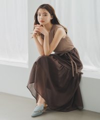 MISCH MASCH/ミッシュマッシュ MISCH MASCH 2025秋冬新作 イレヘムティアードニットドッキングワンピース/508404280