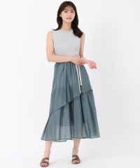 MISCH MASCH/ミッシュマッシュ MISCH MASCH 2025秋冬新作 イレヘムティアードニットドッキングワンピース/508404280