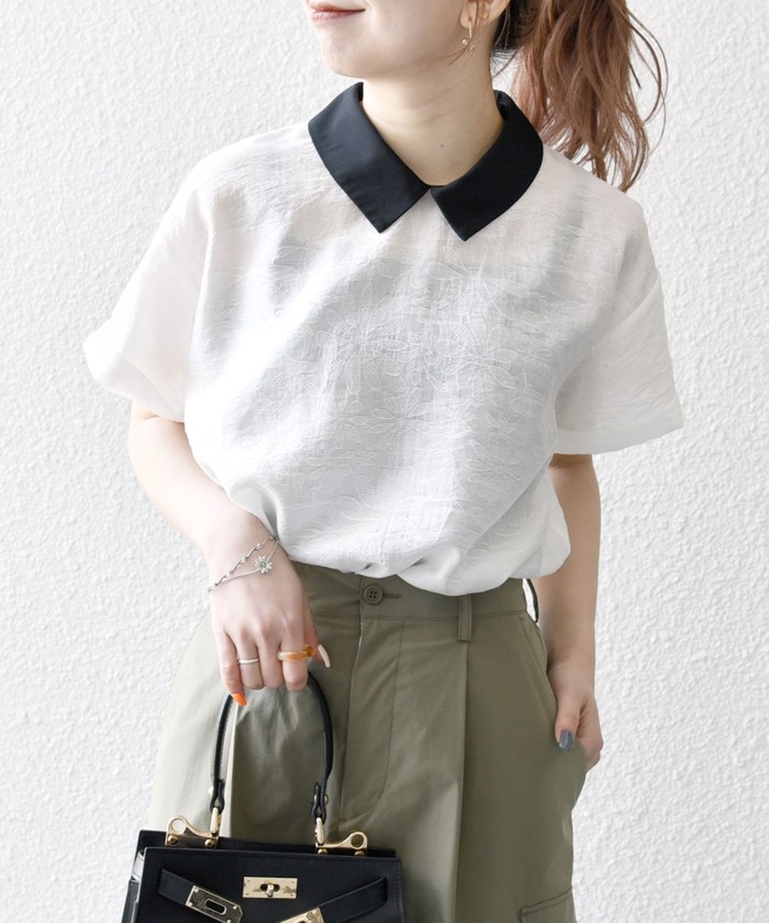ゲス GUESS LS Seiah Tie Front Top （FBCP） Seiah Tie-Front Top | GUESS