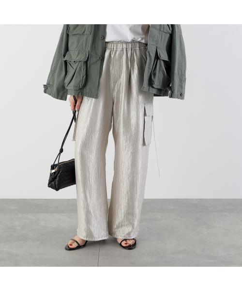 LHELBIE カーゴパンツ 52148M-2 ワッシャー サテン null null LHELBIE カーゴパンツ 52148M-2 ワッシャー サテン