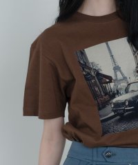 INDIVI/インディヴィ INDIVI 【Regency Works】PARIS CAR TEE/508405647