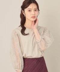Couture Brooch/クチュール ブローチ Couture Brooch 袖レースドッキングカットソー/508405648