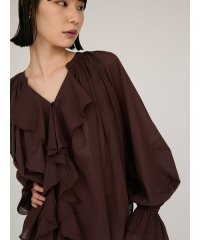 emmi atelier/コットンボイルシフォンブラウス/508406269