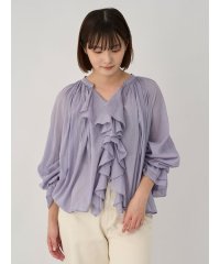 emmi atelier/コットンボイルシフォンブラウス/508406269
