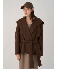 emmi atelier/ロイヤルジーロン・フーデッドミドルコート/508406270