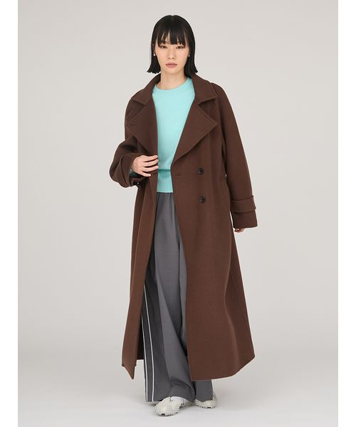 【emmi atelier】エミアトリエ　袖コンシャストレンチコート　エミ emmi（エミ）の「【emmi atelier】フード取外し2Way ecoトレンチ